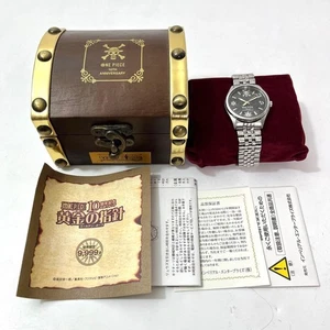 SEIKO × ONE PIECE Watch 10th Anniversary Limited Only 9999 Pieces No batteries - Picture 1 of 17