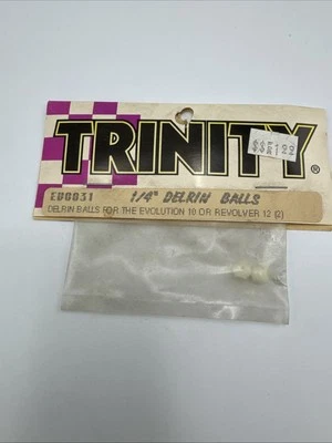 Bolas Delrin vintage Trinity EV10 Evolution 10 1/4" EV0031 - Imagem 1 de 2