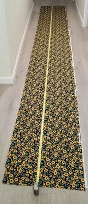 Fabric Traditions Fabric Sunflowers  Black Background 180x44 5 Yards  - Image 1 of 4