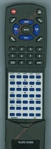 Replacement Remote for VIZIO XVT3D650SV, M550NV, XVT553SV, XVT323 - Picture 1 of 1