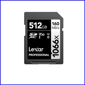 Professional 1066x 512GB SDXC Card - 4K & Full HD Ready with Recovery Tool - Picture 1 of 10