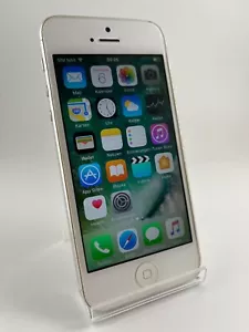 Apple IPHONE 5 16GB Bianco Buone Condizioni Gratuito per Tutte Le Reti - Bild 1 von 3