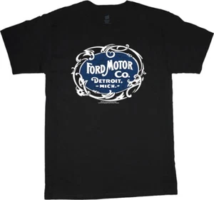 Ford Motor Company Sign Detroit Ford Mustang T-shirt Ford Trucks Dad Gifts - Picture 1 of 1