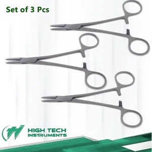 3 SOPORTE DE AGUJA WEBSTER SUAVE 6" QUIRÚRGICO VETERINARIO - Imagen 1 de 3
