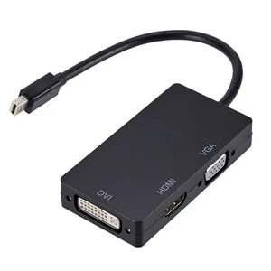 Adaptador de puerto de pantalla mini HDMI/VGA/DVI para Mac Macbook Thunderbolt DP a HDMI A - Imagen 1 de 16