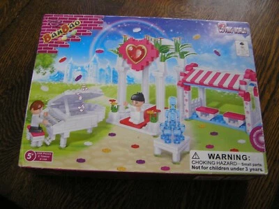 BanBao любящий мир свадьбы прием строительные блоки 328 штук 2 фигурки ~ ~ новый в коробке - Изображение 1 из 4