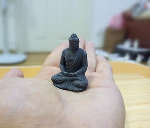 Miniature Tiny Buddha Sit in Meditation Figure- Monk Statue- Buddha Monk Statue - Picture 1 of 3