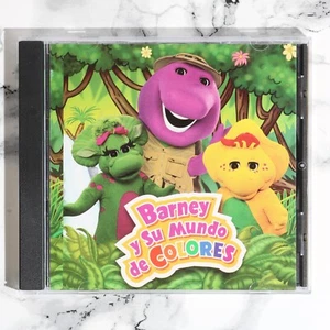 Barney Y Su Mundo De Colores - Latin Spanish Version (CD, 2004) -- (READ) - Picture 1 of 7