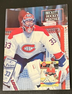 BECKETT HOCKEY ISSUE # 6 April 1991 *PATRICK ROY* Mullen, Marcel Dionne,  Oates