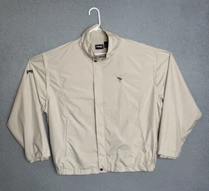 Ping Collection Windbreaker Jacket Mens XL Beige Full Zip The Creek Club - Picture 1 of 22