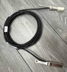 EMC 038-004-178 Amphenol 10G 5M Active FCoE Cable, Black - Picture 1 of 12