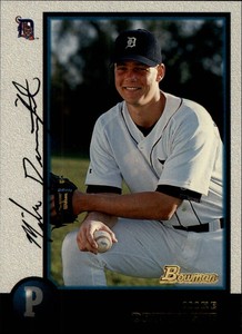 1998 Bowman Baseball #186 Mike Drumright