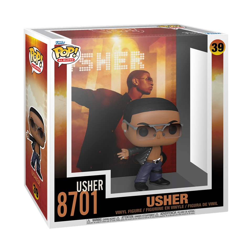 Boneco Funko Usher 8701 Pop Albums #39 vinil - Imagem 1 de 1