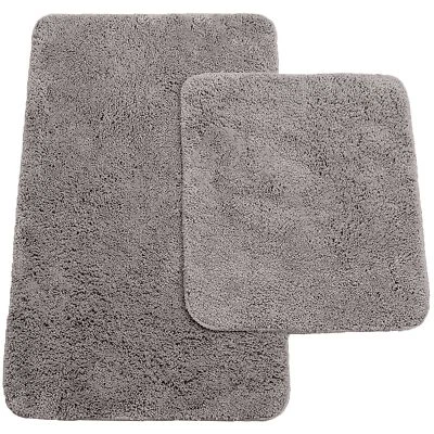 Badematten 2er-Set bestehen aus Badvorleger ca. 50/80cm und WC-Vorleger ca. 4... - Bild 1 von 4