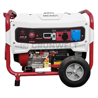 Notstromaggregat Generator Benzin Stromerzeuger Stromgenerator E-Starter 8500 W - Bild 1 von 4