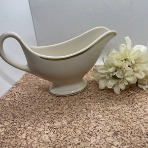 Vintage INCA WARE Shenango China Gravy Boat pitcher Signed ocp-44 Pottery China - Picture 1 of 21