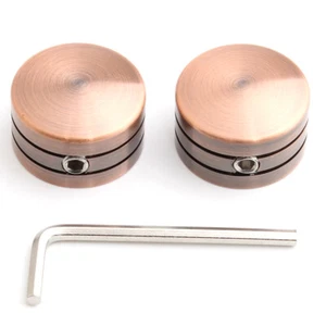2pcs Copper Topper Covers Head Bolt Caps For Harley Sportster XL 883 1986-2020 - Picture 1 of 15