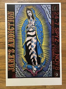 Jane's Addiction POSTER  1990, Houston Texas,  Frank Kozik Rare - Picture 1 of 4