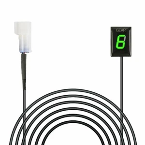 Motorcycle Gear Indicator Green Display for Kawasaki ER-6N/F Ninja Vulcan 900 - Picture 1 of 6