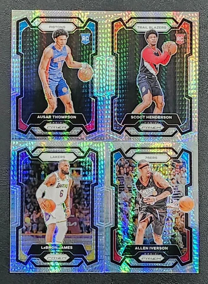 2023-24 Prizm Basketball HYPER PRIZMS 1-200 with Rookies You Pick - Image 1 of 1