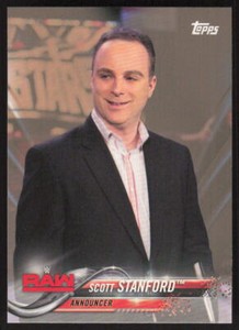 2018 Topps WWE Then Now Forever Bronze  Scott Stanford #173