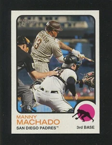 #482 MANNY MACHADO, Padres - 2022 Topps Heritage: SP 225001e - Picture 1 of 3