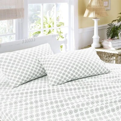 Juego de sábanas planas ajustables tamaño king queen completo 200 hilos de lujo Foto 1 de 4