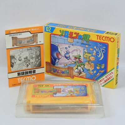 SOLOMONS KEY Solomon's Famicom Nintendo 2369 fc - Image 1 of 4