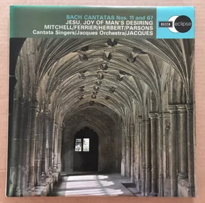 BACH Cantatas Nos. 11 & 67-DECCA ECS562 LP 1969  - Picture 1 of 4