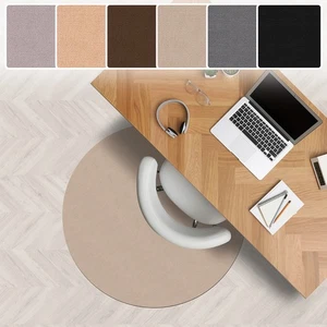 Bodenschutzmatte  Bürostuhlunterlage Stuhlunterlage selbsthaftend Rund Rechteck - Bild 1 von 13