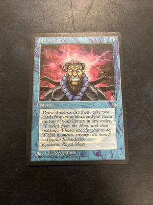 MTG Magic: The Gathering - Brainstorm Ice Age - Image 1 of 2