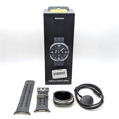 Samsung Galaxy Watch Ultra 47mm L705U | Prata Titânio | LTE + GPS - Imagem 1 de 4