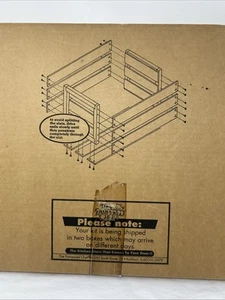 Pampered Chef Wooden Wood Crate Storage Box Tote Large Display Kit -New Open Box - Picture 1 of 9