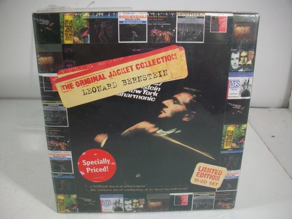 Leonard Bernstein - The Original Jacket Collection. 10 CD Boxed Set.  Brand new - Image 1 of 1