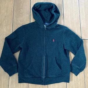 Polo Ralph Lauren hoodie sweater kids youth  M 10-12 dark Gray - Picture 1 of 6