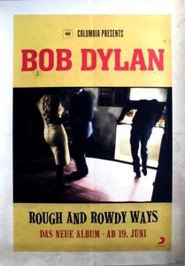 BOB DYLAN - 2020 - Promotion - Rough an Rowdy Ways Plakat - Poster - Bild 1 von 1
