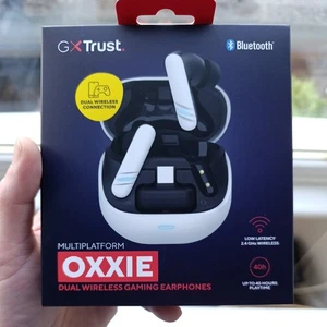 Trust GXT 409 Oxxie Wireless gaming earphones - White - Afbeelding 1 van 15