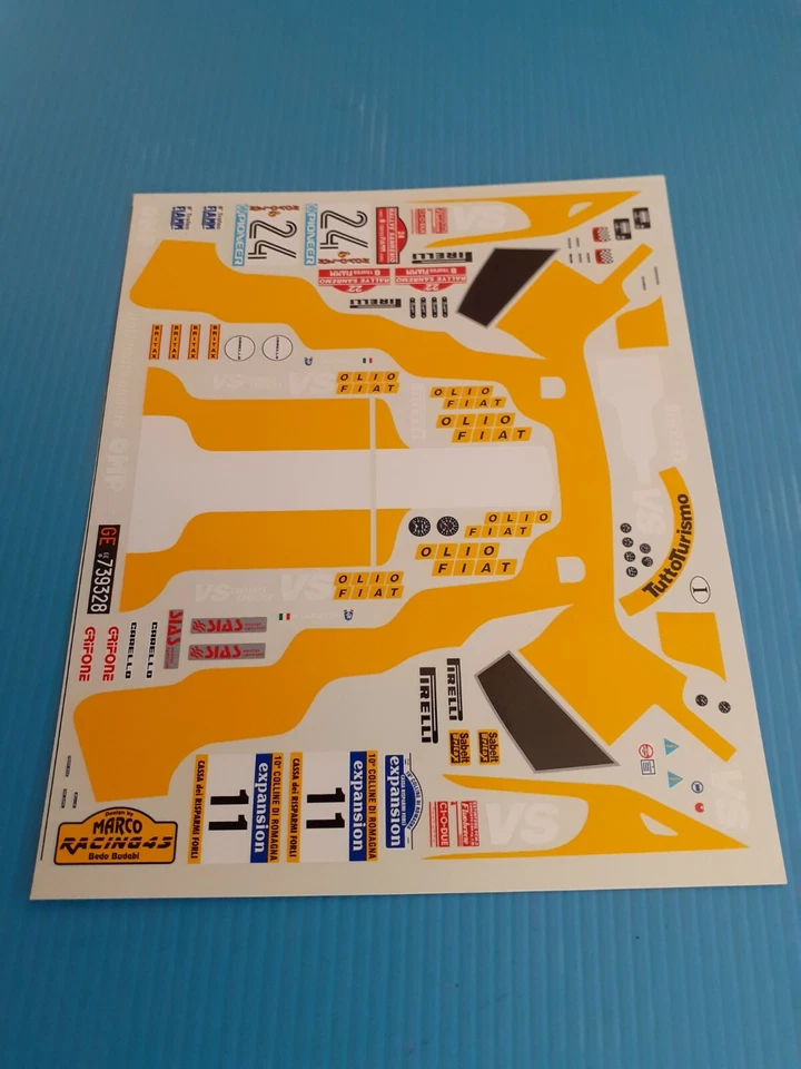 1/24 Decal Lancia Stratos Rally Sanremo Colline di Romagna 1980 - Immagine 1 di 1