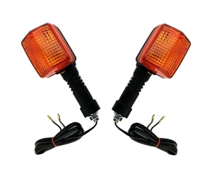 Blinker Satz 2 Stück mit E-Prüfzeichen für HONDA CB MTX NX XL XR #33500-MG2-601 - Picture 1 of 12
