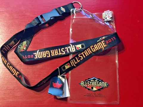 (Lot of 10) New 2011 All Star Game Ticket Holder, Lanyard and Pin Phoenix Cover