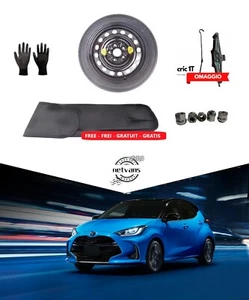 Ruotino di Scorta 16" per TOYOTA YARIS 5 fori 125/70R16 con Chiave 21mm OMAGGIO! - Bild 1 von 7