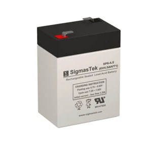 6 Volt 4.5 Ah Battery (Replaces: UB645, ELB06042, YT-645, PS-640, 3FM4.5, CP645) - Picture 1 of 5