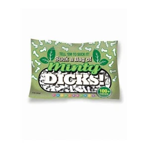 Suck A Bag of Minty Dicks Bag - 3 oz Bachelorette Party Supplies - Picture 1 of 2