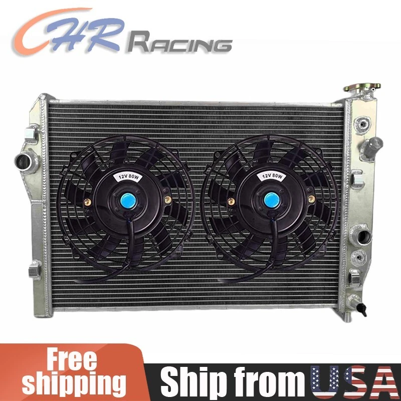 Radiador y ventilador de aluminio de 33 mm para Camaro Z28 SS Firebird V6 V8 3,8 L 5,7 L 93-02 Foto 1 de 4