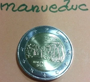 manueduc  2  EUROS  MALTA  2016  GGANTIJA  Conmemorativa  Nueva - Picture 1 of 1
