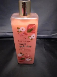 Body Wash Bodycology ~ Sweet Apple Cider 2-in-1 & Bubble Bath 16 fl oz Sealed - Picture 1 of 9