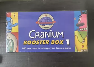 2002 Cranium Booster Box 1 with 800 New Cards for Classic Board Game - Sealed  - Picture 1 of 3