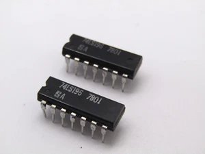 ( 2 PCS ) 74LS196 4 Signetics Stage Resettable Ripple Counter NOS - Picture 1 of 1