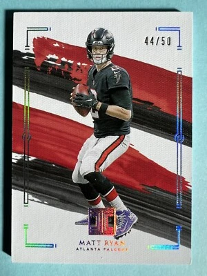 2021 Panini Impeccable Football Matt Ryan #4 /50 - Image 1 of 4