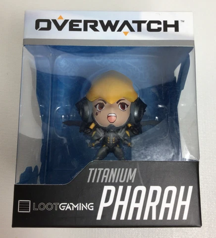 Overwatch Titanium Pharah Figure Loot Crate Gaming New In Box Cover